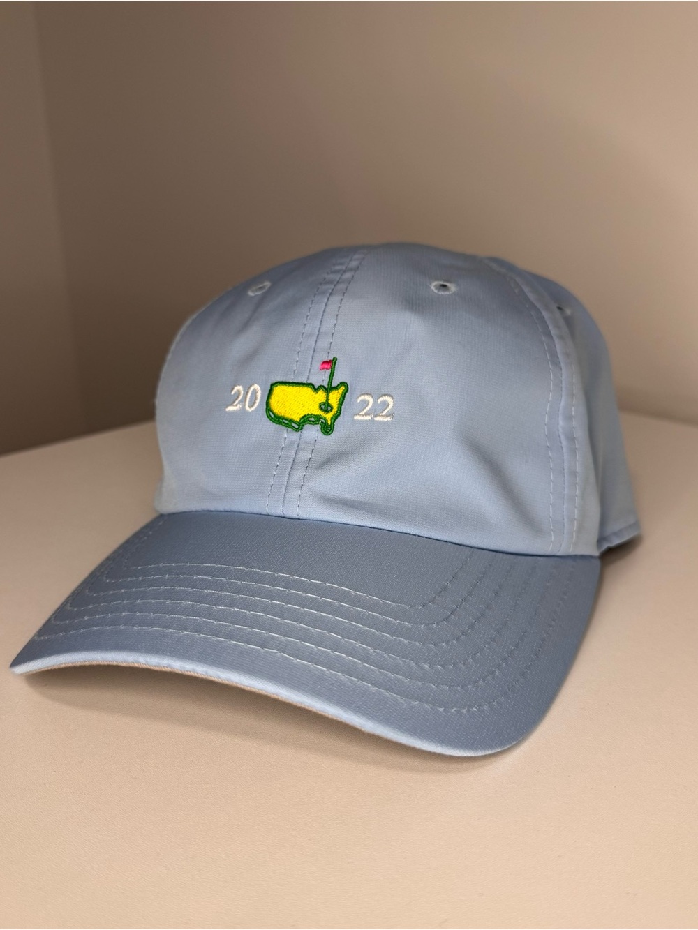 Masters Tournament Light Blue Baseball Cap 2022